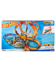 Juego de Pista Hot Wheels Spin Storm con Impulsor Motorizado