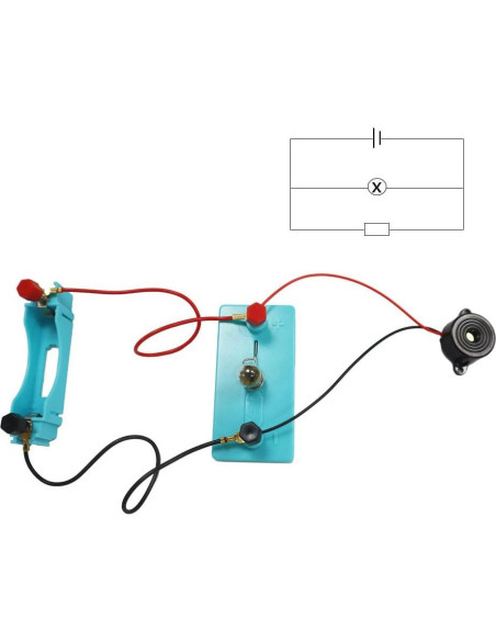 Kit de Motor DC Eléctrico Burnur para Proyectos STEM 8-14 años