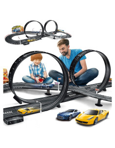 Set de Pista de Carreras Eléctrico Rcovasc 1.70 kg 6-12 años