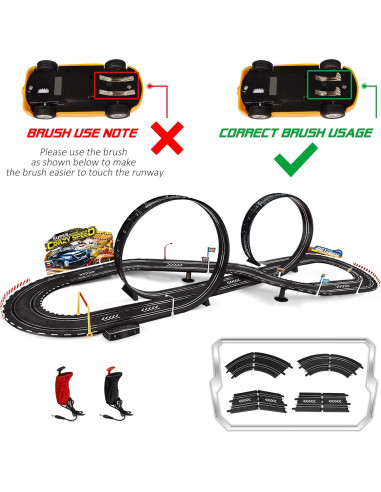 Set de Pista de Carreras Eléctrico Rcovasc 1.70 kg 6-12 años