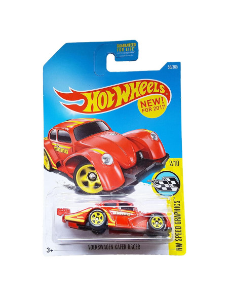 Hot Wheels Volkswagen Kafer Racer 1:64 Rojo 2017 Hot Wheels Volkswagen Kafer Racer 1:64 Rojo 2017