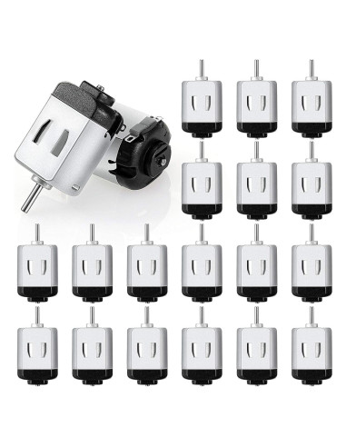 Mudder 20 Motores Eléctricos DC 1.5-3V 23000RPM para Juguetes