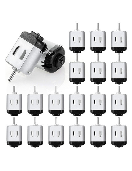 Mudder 20 Motores Eléctricos DC 1.5-3V 23000RPM para Juguetes