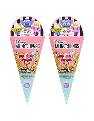 Paquete de 2 Peluches Disney Munchlings Just Play 11 cm