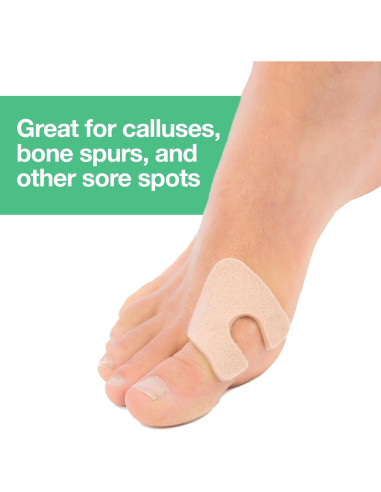 Almohadillas de Callos ZenToes Fieltro U 24 Unidades 0.32 cm