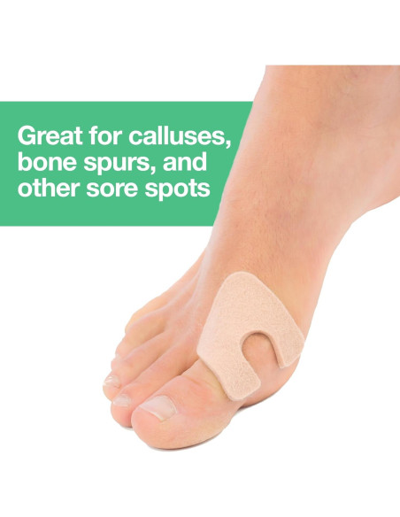 Almohadillas de Callos ZenToes Fieltro U 24 Unidades 0.32 cm