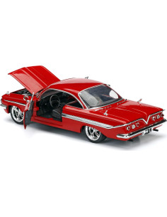 Jada Toys Chevy Impala Diecast 1:24 Rojo - Rápido y Furioso 2