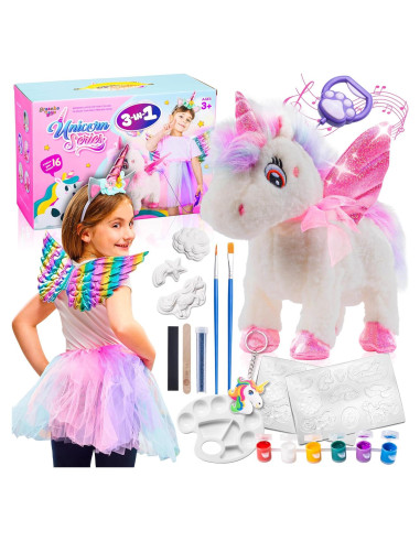 Juguete Unicornio Greenbo Interactivo 0.91kg 12x9x5cm