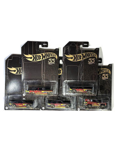 Set Hot Wheels 55 Aniversario 5 Coches Mattel Escala 1:64