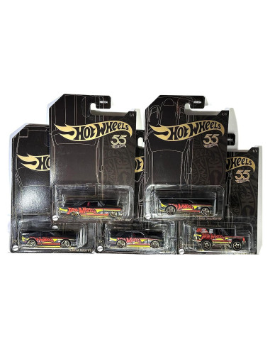 Set Hot Wheels 55 Aniversario 5 Coches Mattel Escala 1:64