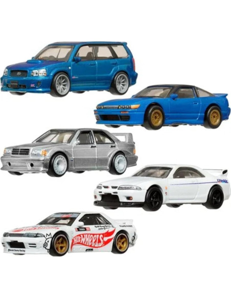 Juego de Autos de Metal Hot Wheels Clásicos Modernos 5 Piezas Juego de Autos de Metal Hot Wheels Clásicos Modernos 5 Piezas