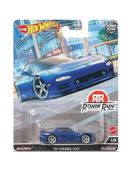 Conjunto 4 Vehículos Diecast Hot Wheels Ronin Run 2022