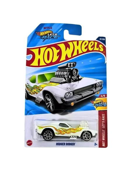 Hot Wheels Rodger Dodger 1:64 Diecast Serie Vamos a Correr 4/5
