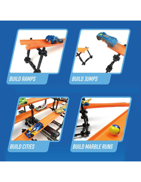 TrackJack Sistema de Construcción de Pistas Hot Wheels 17.78x7.62cm