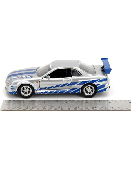 Juguete coche metal fundido Jada Toys Nissan Skyline GT-R R34 1:32 Juguete coche metal fundido Jada Toys Nissan Skyline GT-R R34 1:32