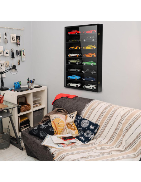 Estante de Exhibición de Coches a Escala 1/24 Cyiwniao