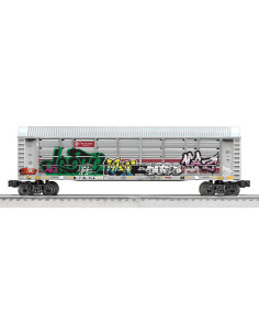 Vagón de Carga Lionel Ferromex Graffiti O Gauge 35.56 cm 2