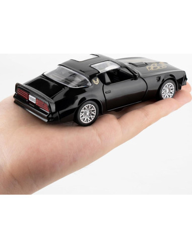 Coche de Juguete Pontiac Firebird Trans Am 1:36 RMZ City Negro