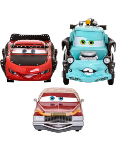 Set de Juguetes Die Cast Disney Cars - Lightning McQueen, Mater y Dex 1:43 2