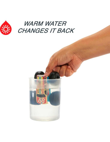 Hot Wheels Camión Monstruo Revelación de Color 1:64 con Tanque