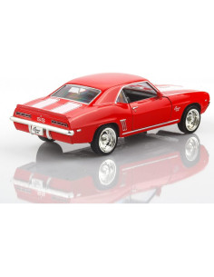 Coche de Juguete Camaro SS 1969 a Escala 1/36 Rojo 2
