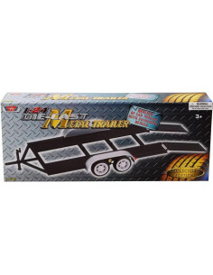 Remolque Transportador de Autos Metal MotorMax 76001 1/24 2