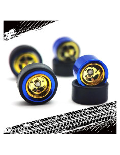 Ruedas 1/64 BNDS para Modelos de Coches Diecast - Neumáticos de Goma