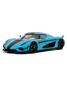 Modelo de Coche 1/18 GT Spirit Regera 2018 Azul Bebé