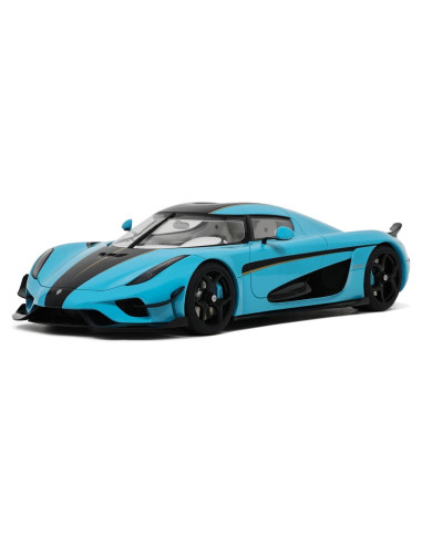 Modelo de Coche 1/18 GT Spirit Regera 2018 Azul Bebé