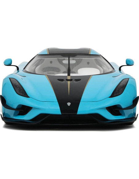 Modelo de Coche 1/18 GT Spirit Regera 2018 Azul Bebé