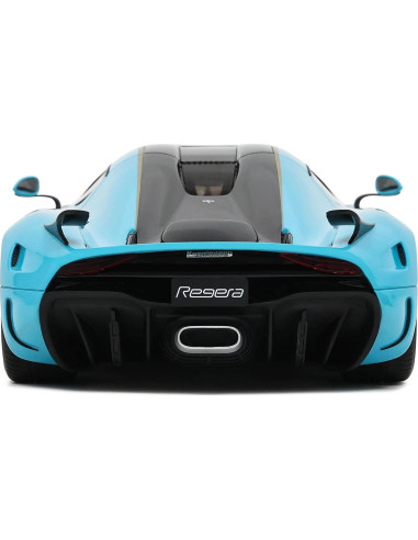 Modelo de Coche 1/18 GT Spirit Regera 2018 Azul Bebé