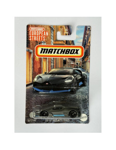 Coche de Colección Matchbox Bugatti Divo Gris 1:64 HVV44 2