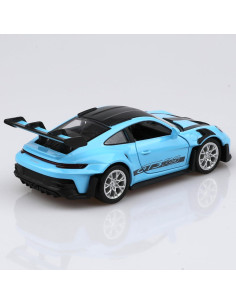 Modelo de coche de fundición Porsche 911 GT3 RS 1:36 retroceso 2