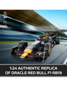 Modelo de Coche de Carreras RedBull F1 RB19 333 Piezas 2