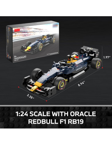 Modelo de Coche de Carreras RedBull F1 RB19 333 Piezas