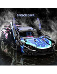 Conjunto de Bloques de Construcción Chodia Superauto 1:14 1314 PCS 2