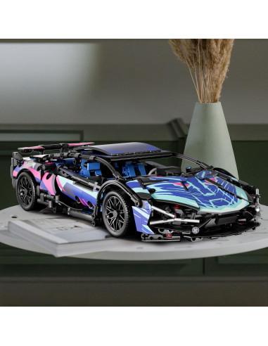 Conjunto de Bloques de Construcción Chodia Superauto 1:14 1314 PCS