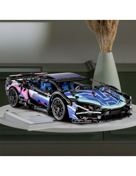 Conjunto de Bloques de Construcción Chodia Superauto 1:14 1314 PCS Conjunto de Bloques de Construcción Chodia Superauto 1:14 1314 PCS