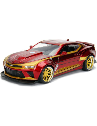Auto de fundición Jada Toys 2016 Chevy Camaro SS Iron Man 27.94 cm