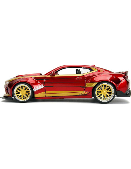 Auto de fundición Jada Toys 2016 Chevy Camaro SS Iron Man 27.94 cm Auto de fundición Jada Toys 2016 Chevy Camaro SS Iron Man 27.94 cm