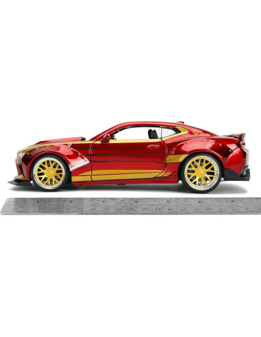 Auto de fundición Jada Toys 2016 Chevy Camaro SS Iron Man 27.94 cm