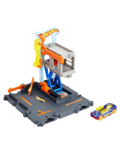 Juego de Pista Hot Wheels City Estación de Reparación 1:64