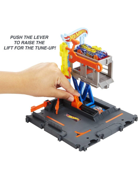 Juego de Pista Hot Wheels City Estación de Reparación 1:64 Juego de Pista Hot Wheels City Estación de Reparación 1:64