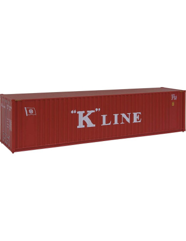 Contenedor Corrugado K-Line 40' Hi Cube 1:87 Detalle