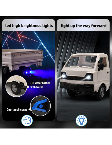 Coche RC 1/16 Jaming Drift Crawler Todo Terreno 2.4G