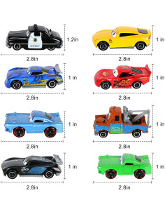 Set de 8 Coches de Metal para Niños 3-12 Años - Hosroka 2
