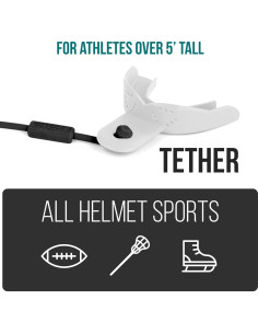 Protector Bucal SISU Tether Adulto Blanco 2.0mm - Ajuste Personalizado 2
