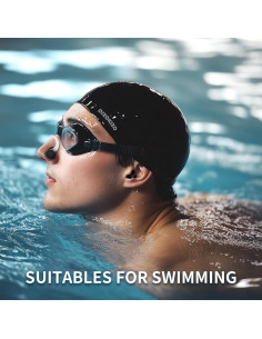 2 Juegos de Tapones de Silicona Impermeables para Nadar Dizokizo 2