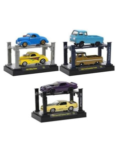 Set de 6 Autos Diecast M2 Edición Limitada 1/64