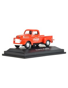Coche a Escala Coca-Cola Ford F-1 1:72 Diecast Coleccionable